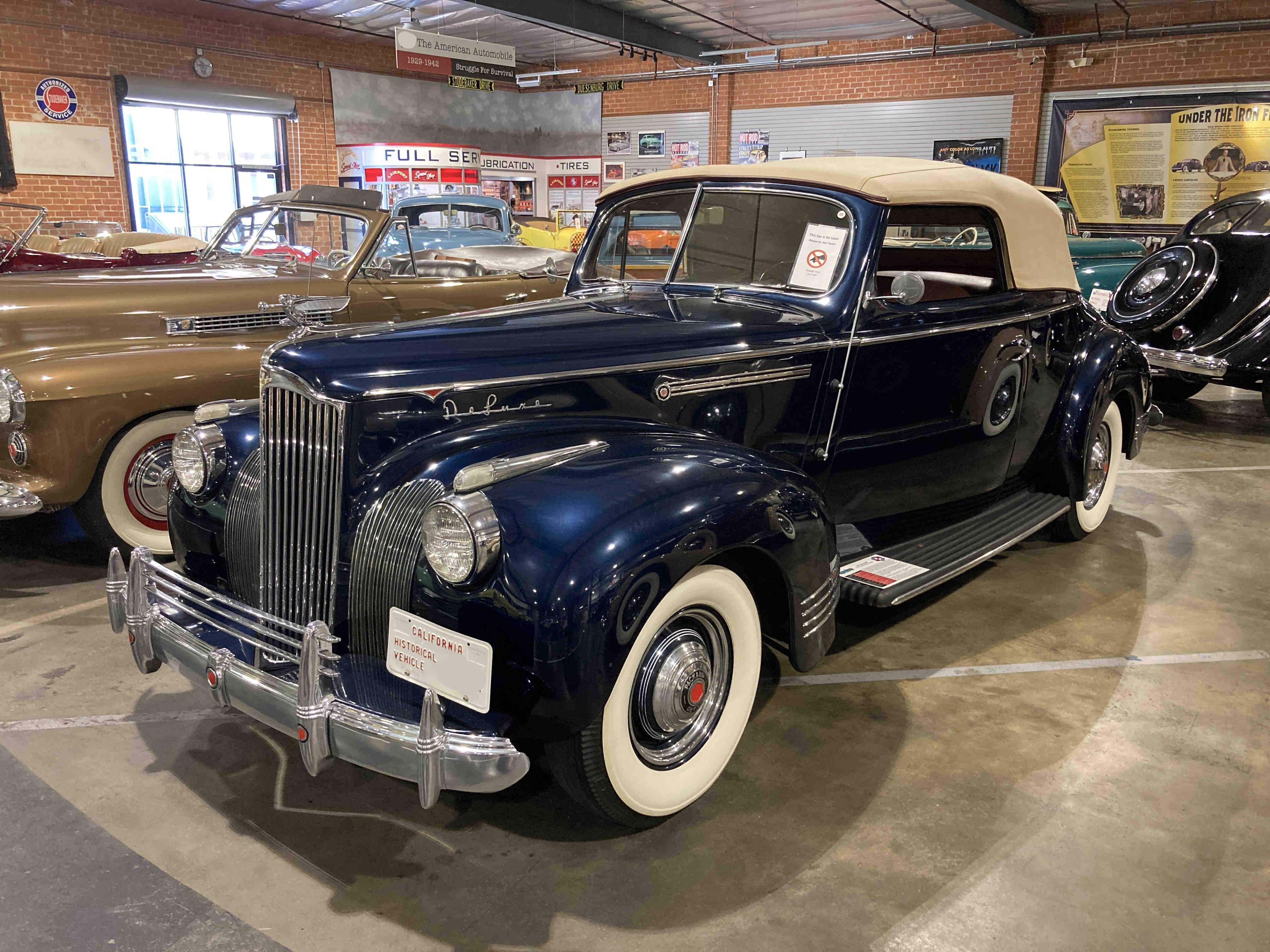 1941 Packard 110 Convertible Coupe